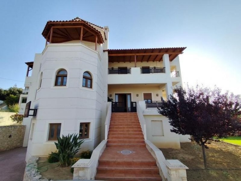 Violi Charaki Kreta, Violi Charaki: Exquisites Haus mit Panoramablick auf das Meer und die Stadt Rethymno zu verkaufen Haus kaufen